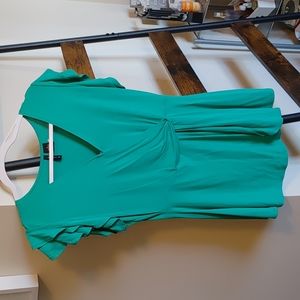 Womens green blouse